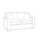 Canapé Castille 2 places en tissu personnalisé