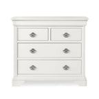 Commode Chanel blanche pour chambre à coucher