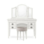 Miroir Chanel blanc à trois volets