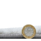 Tapis géométrique artisanal ivoire et or