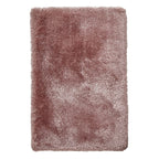 Tapis à poils longs rose Montana Rose