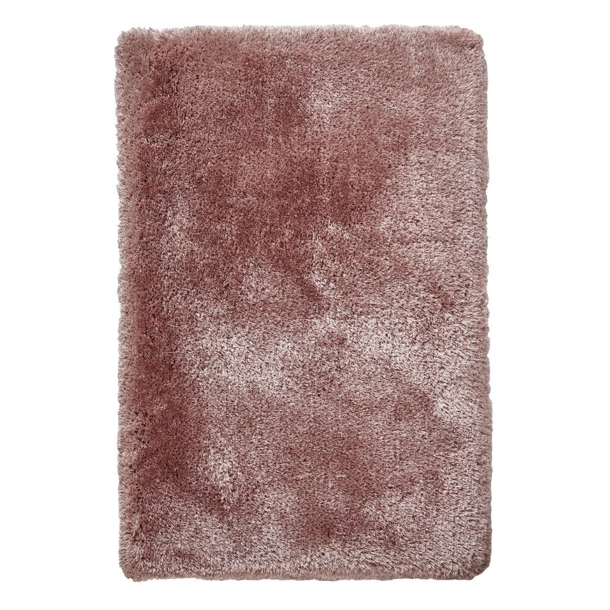 Tapis à poils longs rose Montana Rose