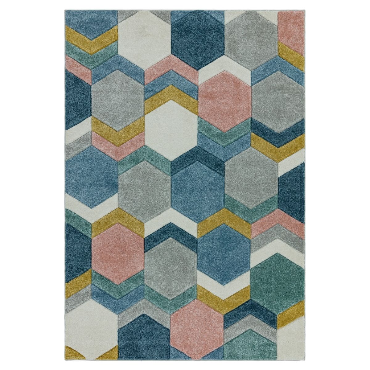 Sketch Hexagon Rug