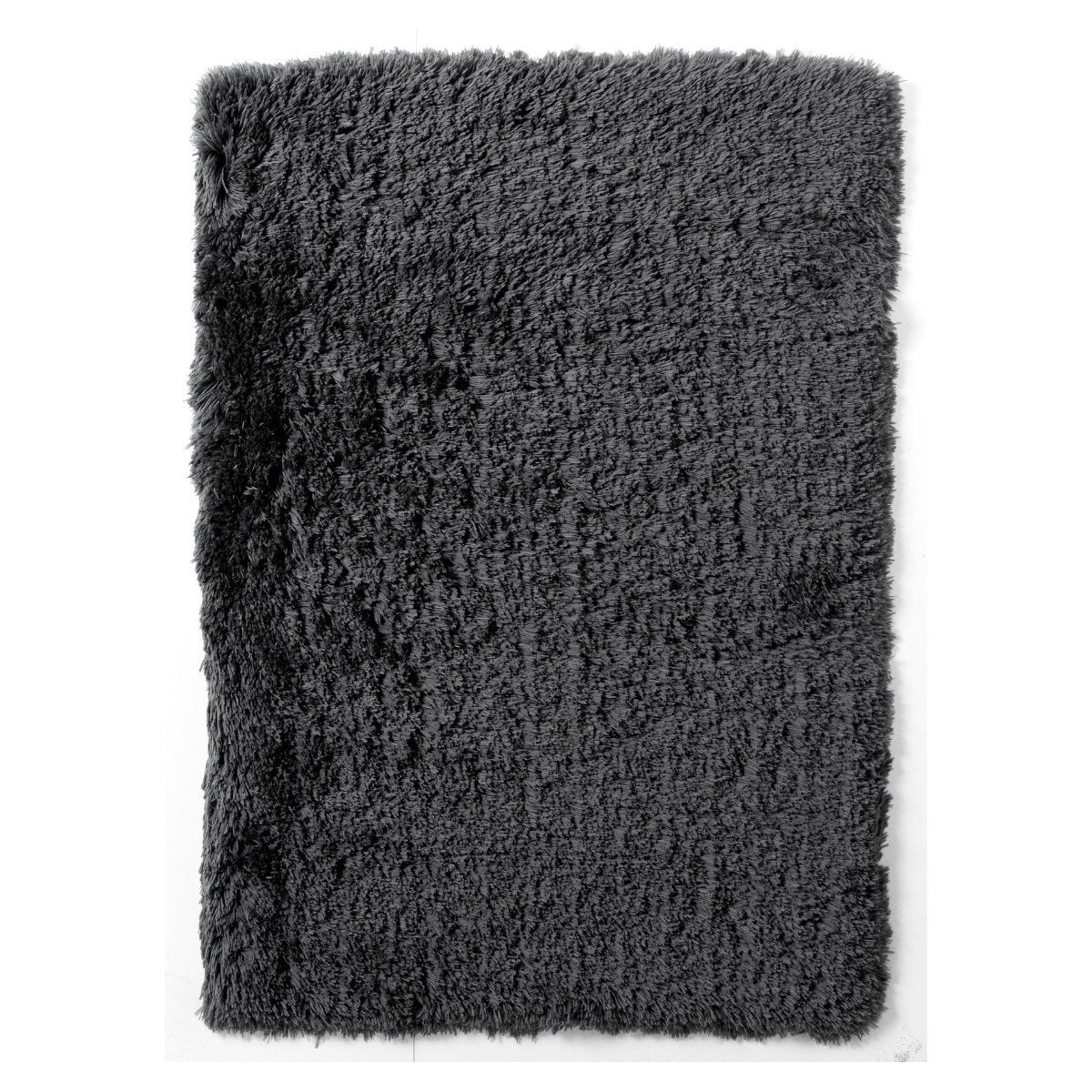 Tapis à poils longs Polar Charcoal