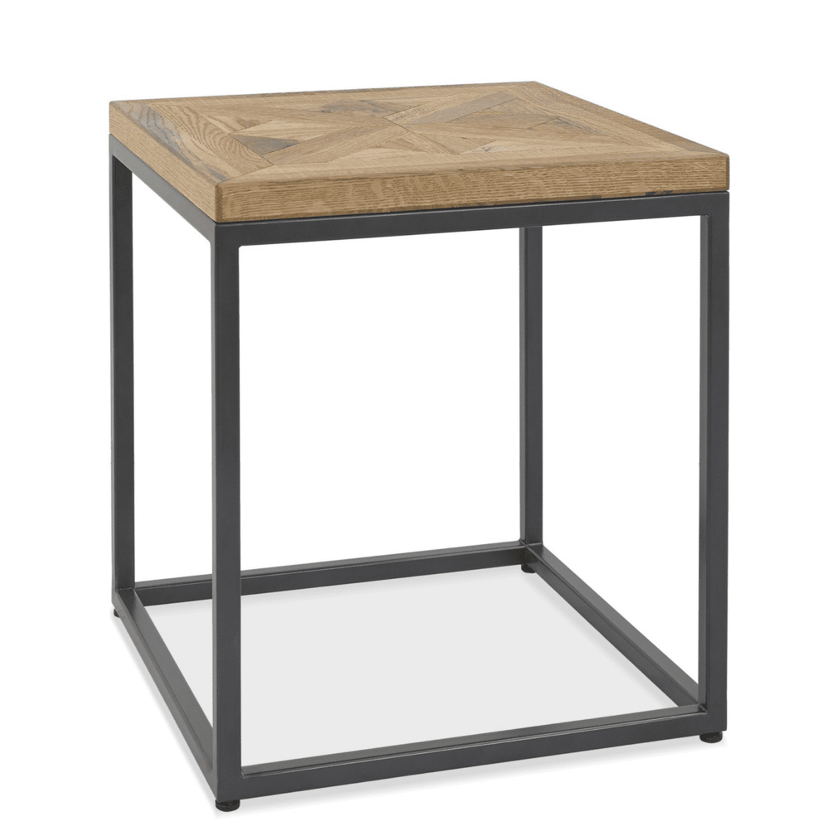 Table d'appoint Inishmore en chêne et métal