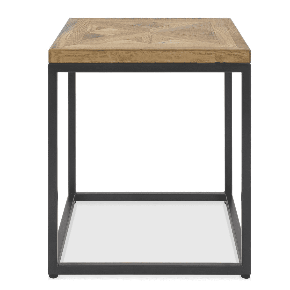 Table d'appoint Inishmore en chêne et métal