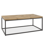 Table basse Inishmore en métal et bois