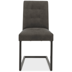 Chaise de salle à manger Inishmore à piètement en métal