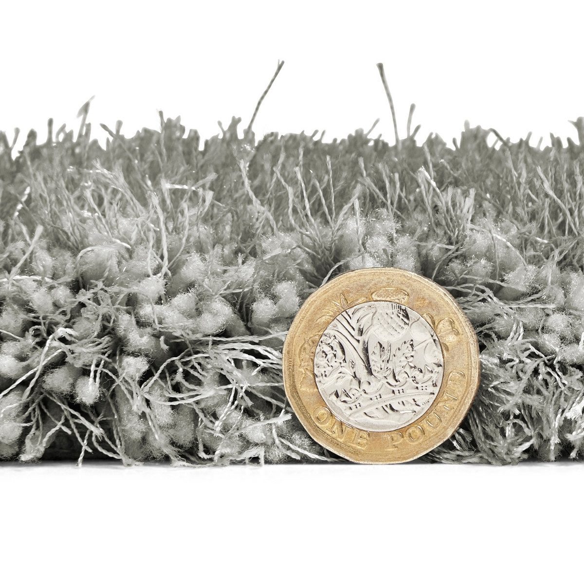 Tapis géométrique à poils longs Noble House