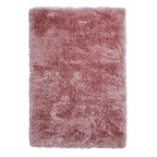 Tapis à poils longs rose clair Polar Rose