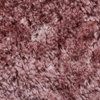 Tapis à poils longs rose clair Polar Rose