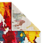 Tapis abstrait coloré Sunrise