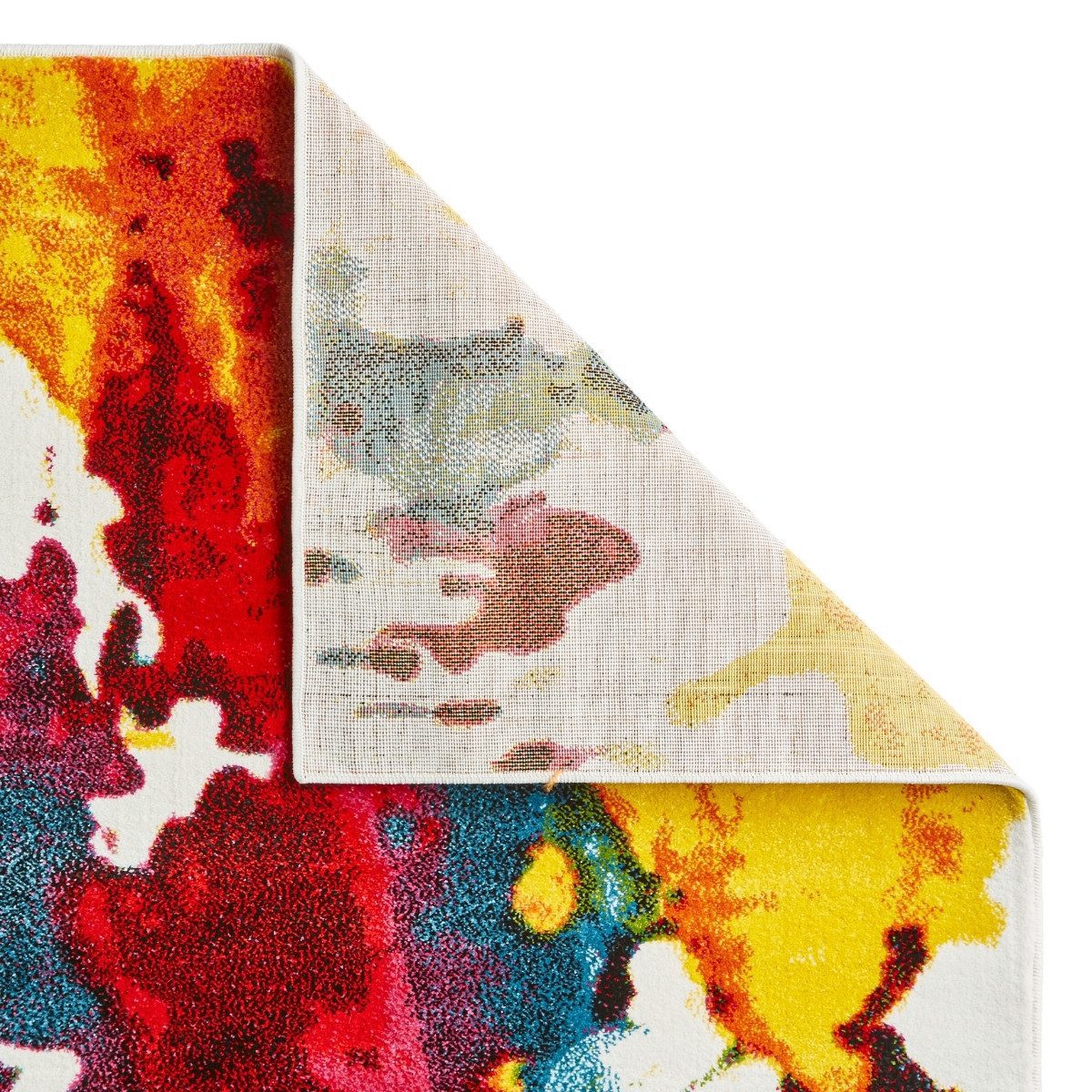 Tapis abstrait coloré Sunrise