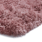 Tapis à poils longs rose clair Polar Rose