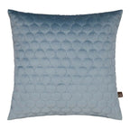 Coussin matelassé bleu nuage Halo