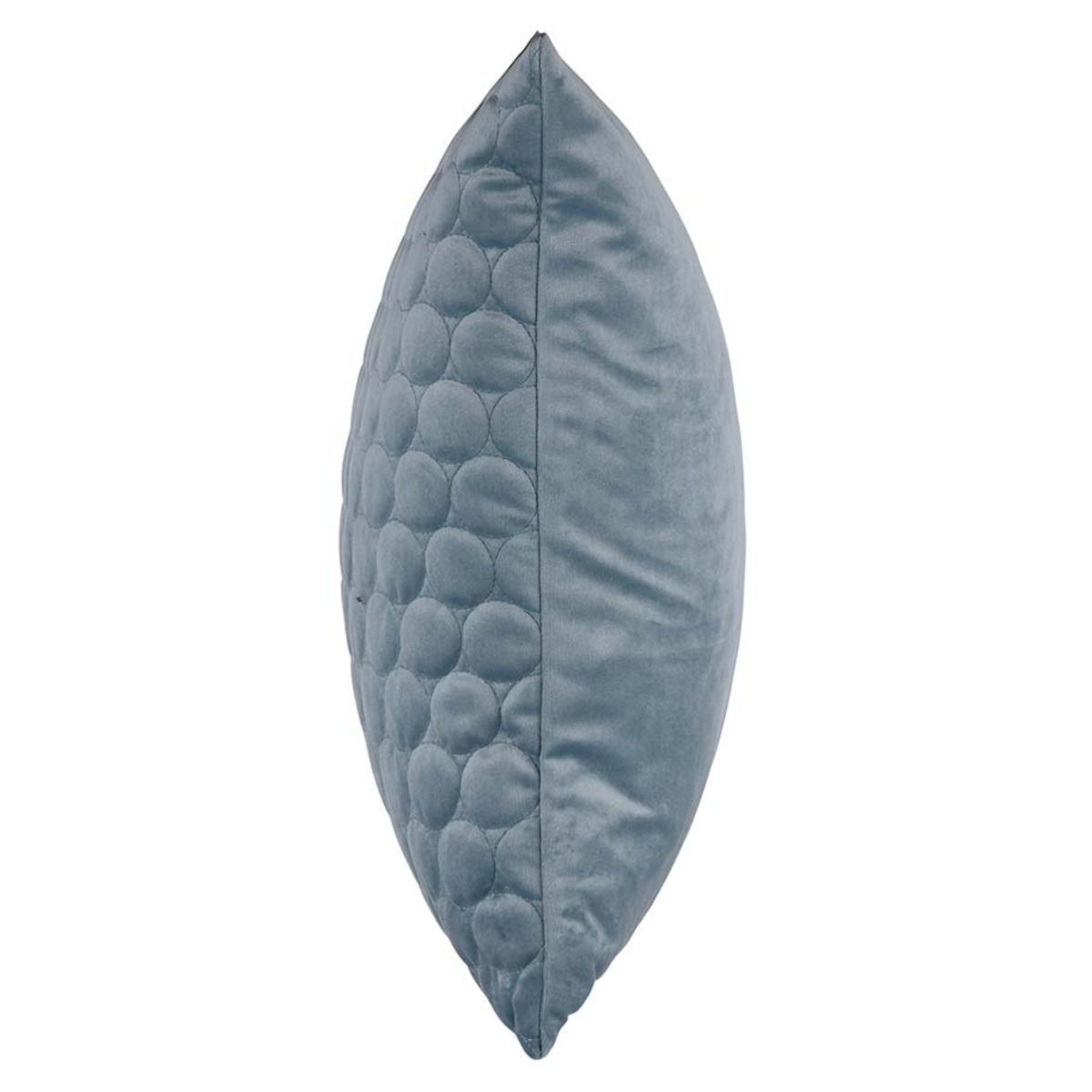 Coussin matelassé bleu nuage Halo