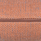 Coussin rectangulaire rose saumon Hadley