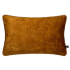 Coussin rectangulaire Etta Camel moutarde