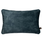 Coussin rectangulaire Etta bleu-vert