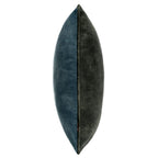 Coussin rectangulaire Etta bleu-vert