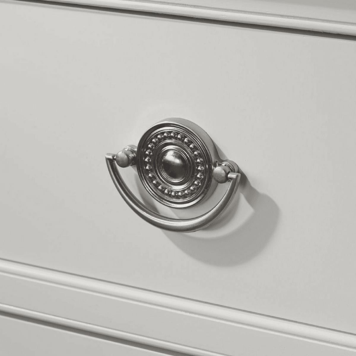 Commode Chanel blanche pour chambre à coucher