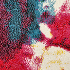 Tapis abstrait coloré Sunrise