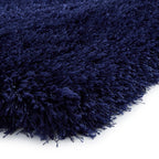 Tapis à poils longs Montana Navy