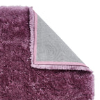 Tapis à poils longs violet clair lavande polaire