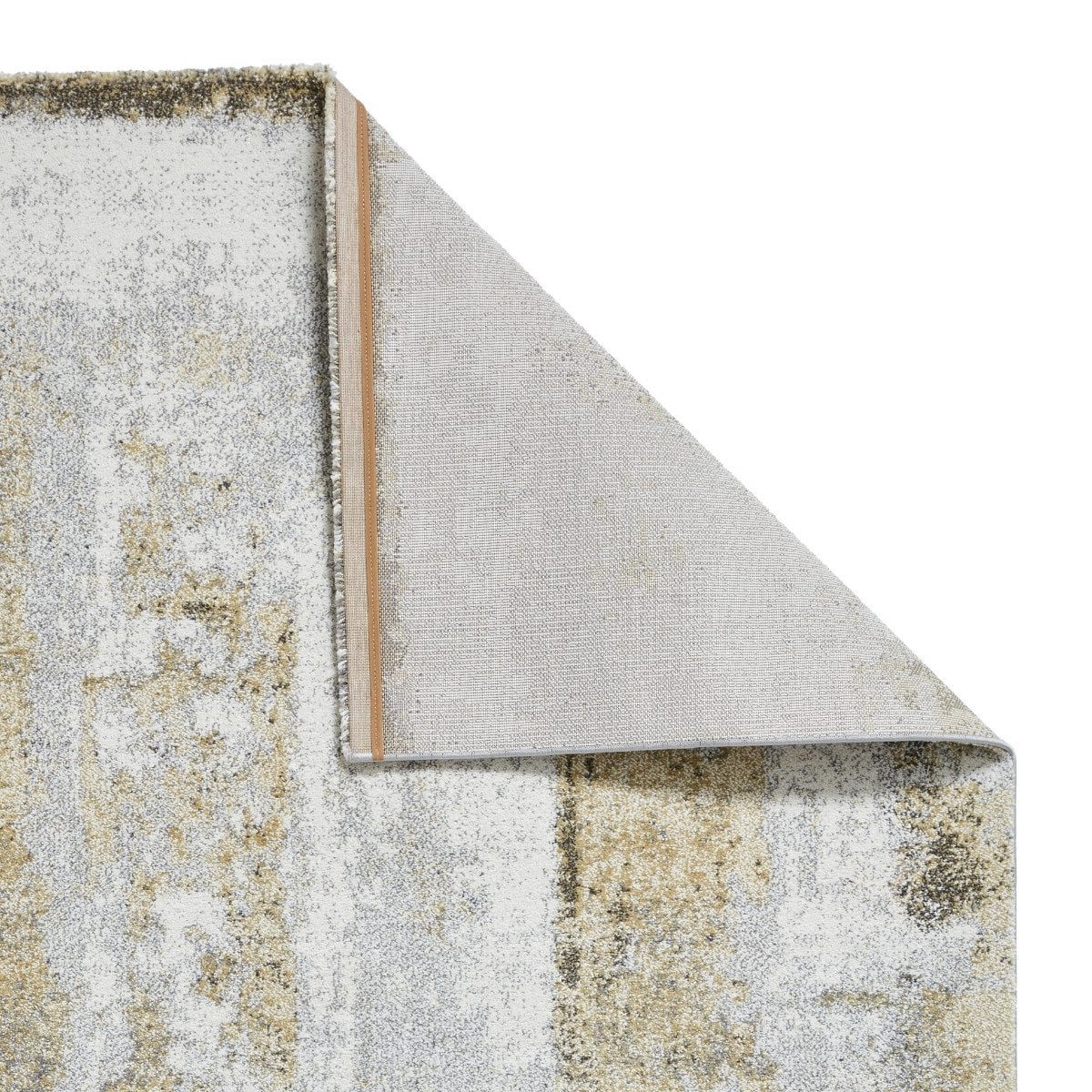 Tapis texturé abstrait artisanal