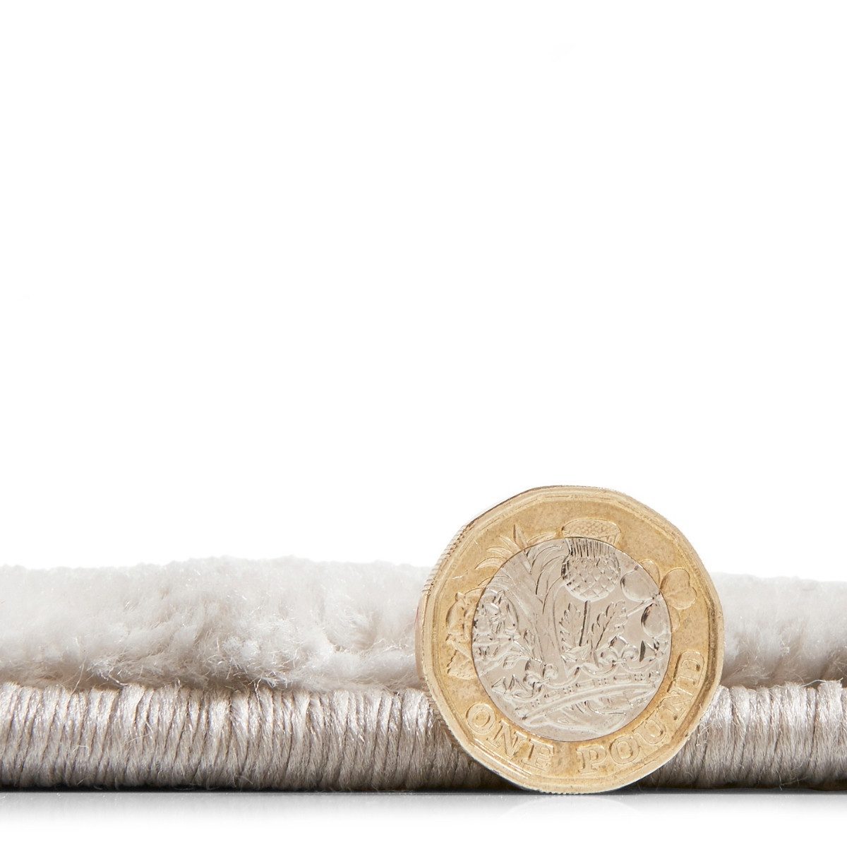 Tapis abstrait Craft Metallic et Ivory