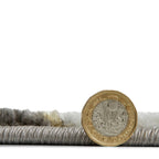 Tapis à carrés géométriques artisanaux