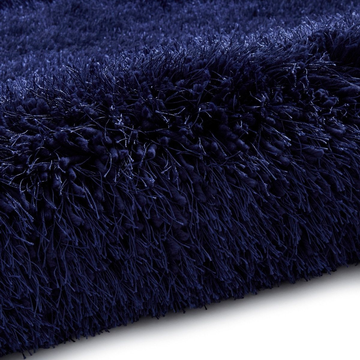 Tapis à poils longs Montana Navy