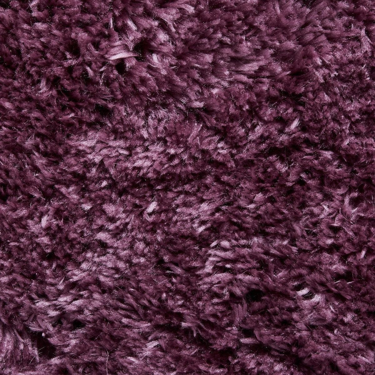 Tapis à poils longs violet clair lavande polaire