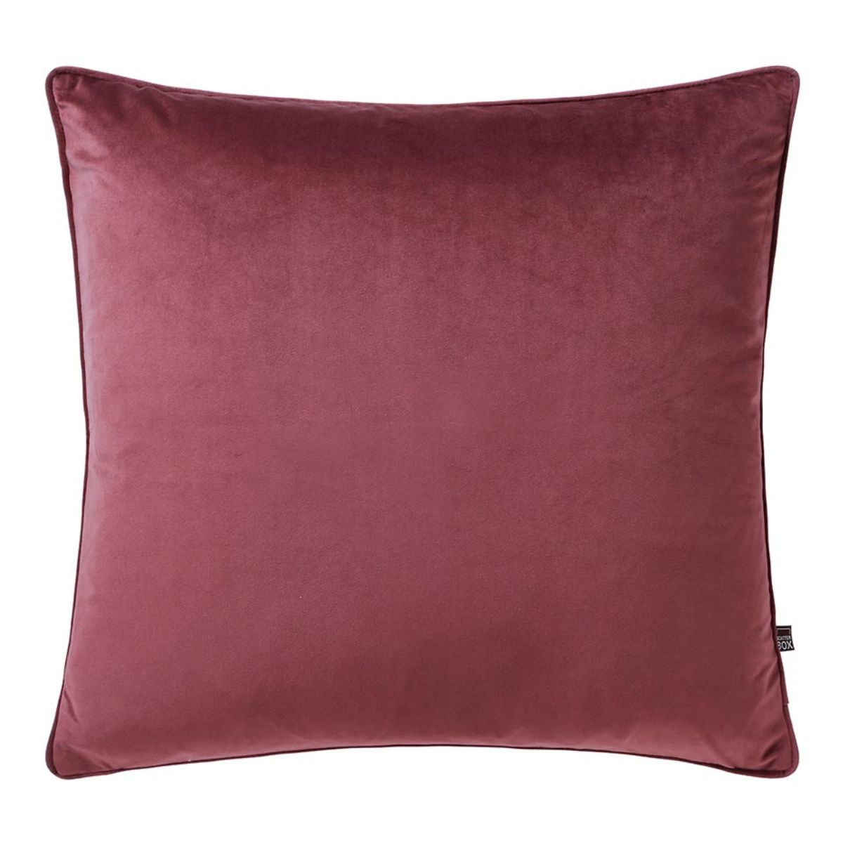Coussin Bellini Velours Marsala