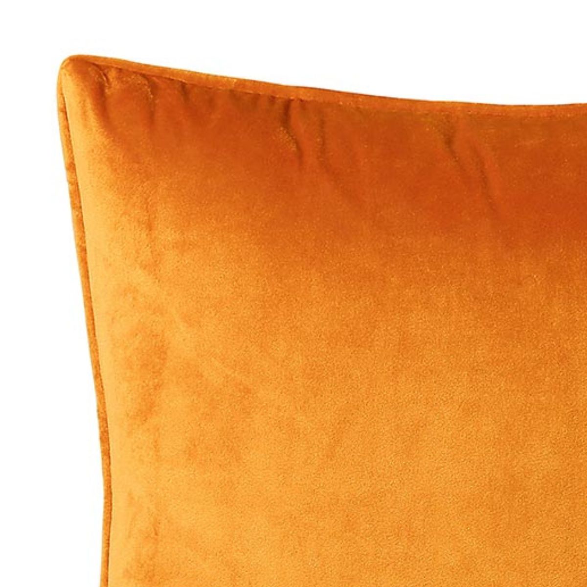 Coussin décoratif Bellini en velours ocre