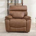 Fauteuil inclinable électrique Biarritz marron