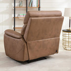 Fauteuil inclinable électrique Biarritz marron