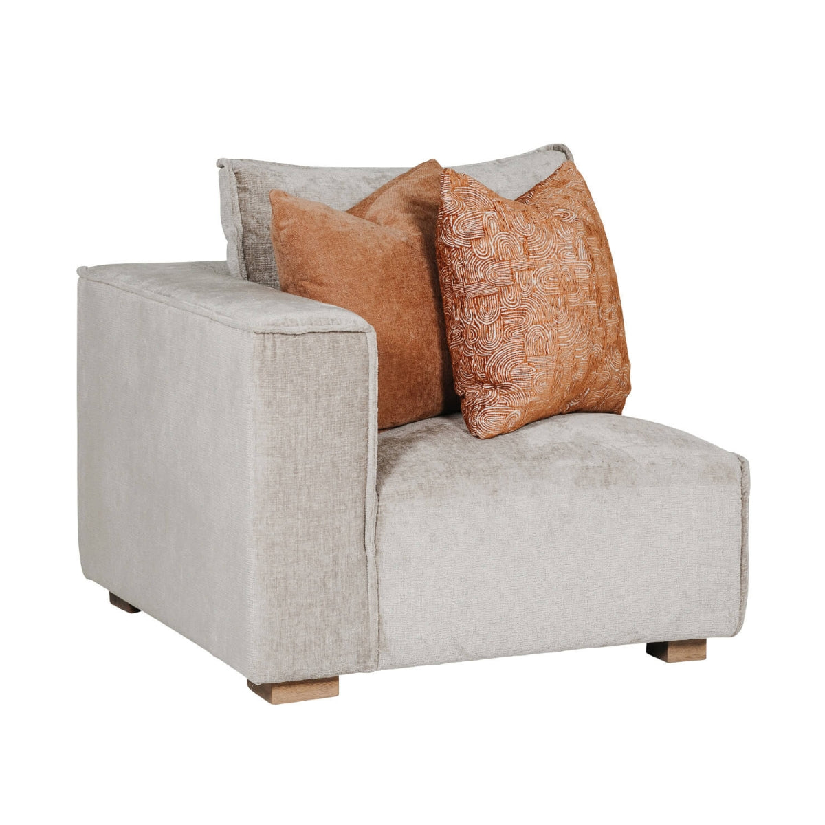 Section de bras modulaire Brogan orientée vers la gauche