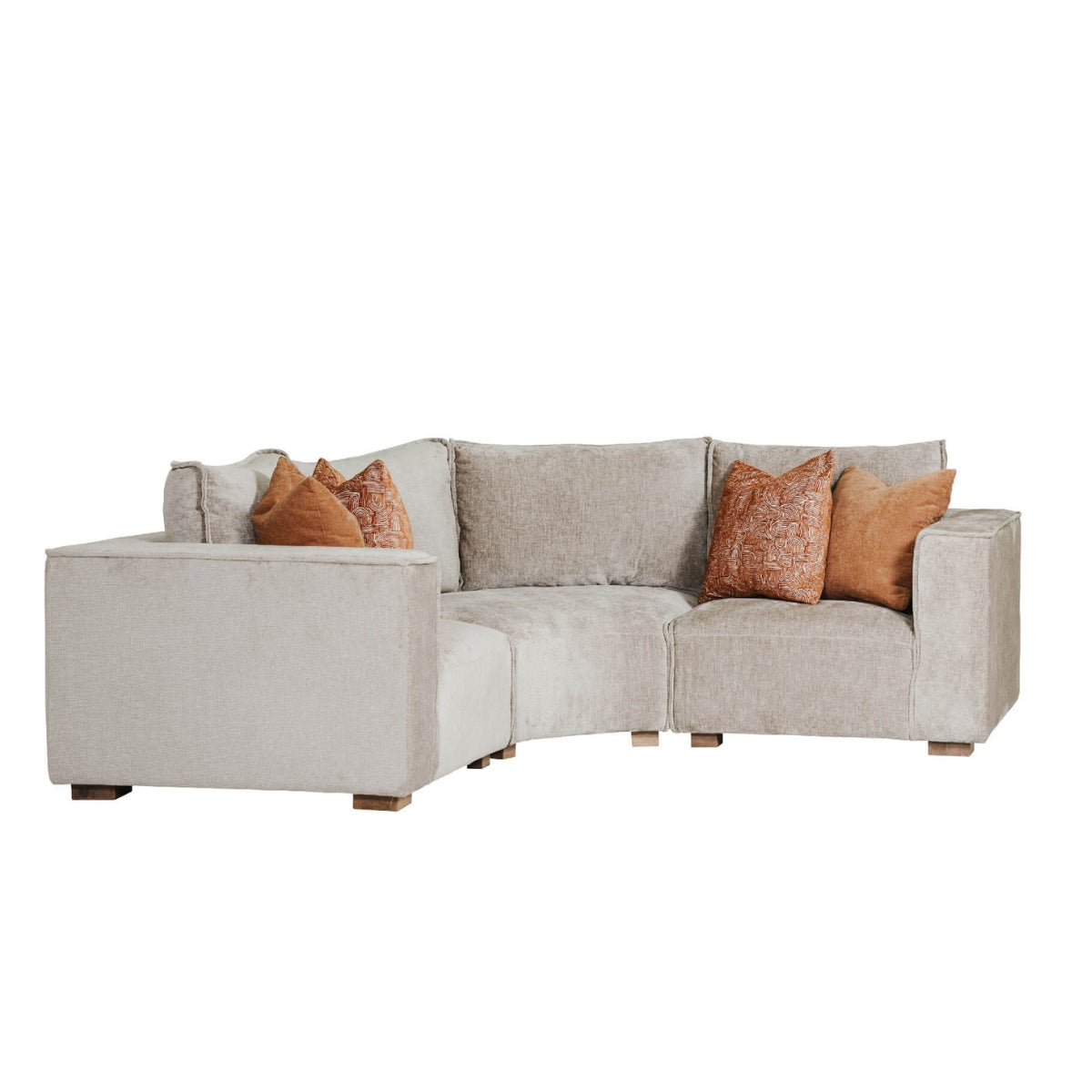 Section de bras modulaire Brogan orientée vers la droite