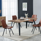 Chaise de salle à manger matelassée Bruce