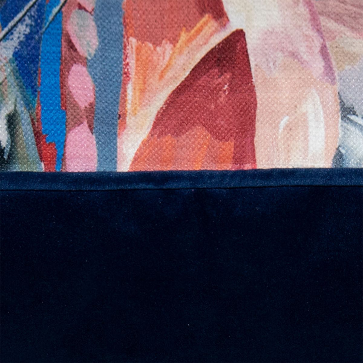 Coussin perroquet Calypso oiseau bleu