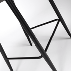 Tabouret de bar matelassé Cameron