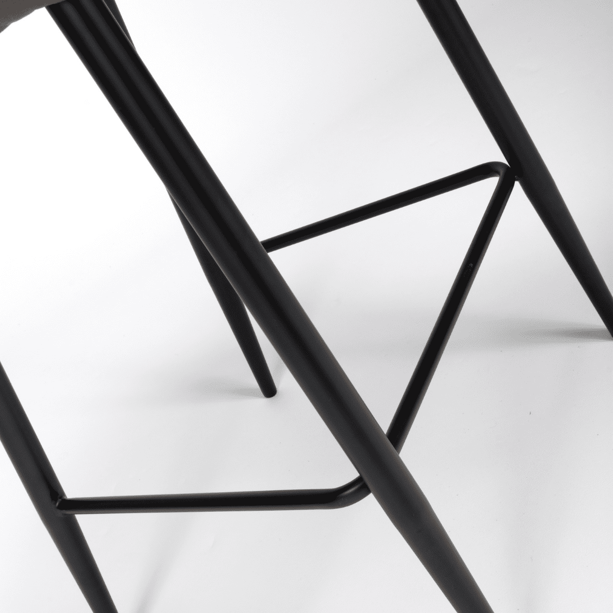 Tabouret de bar matelassé Cameron