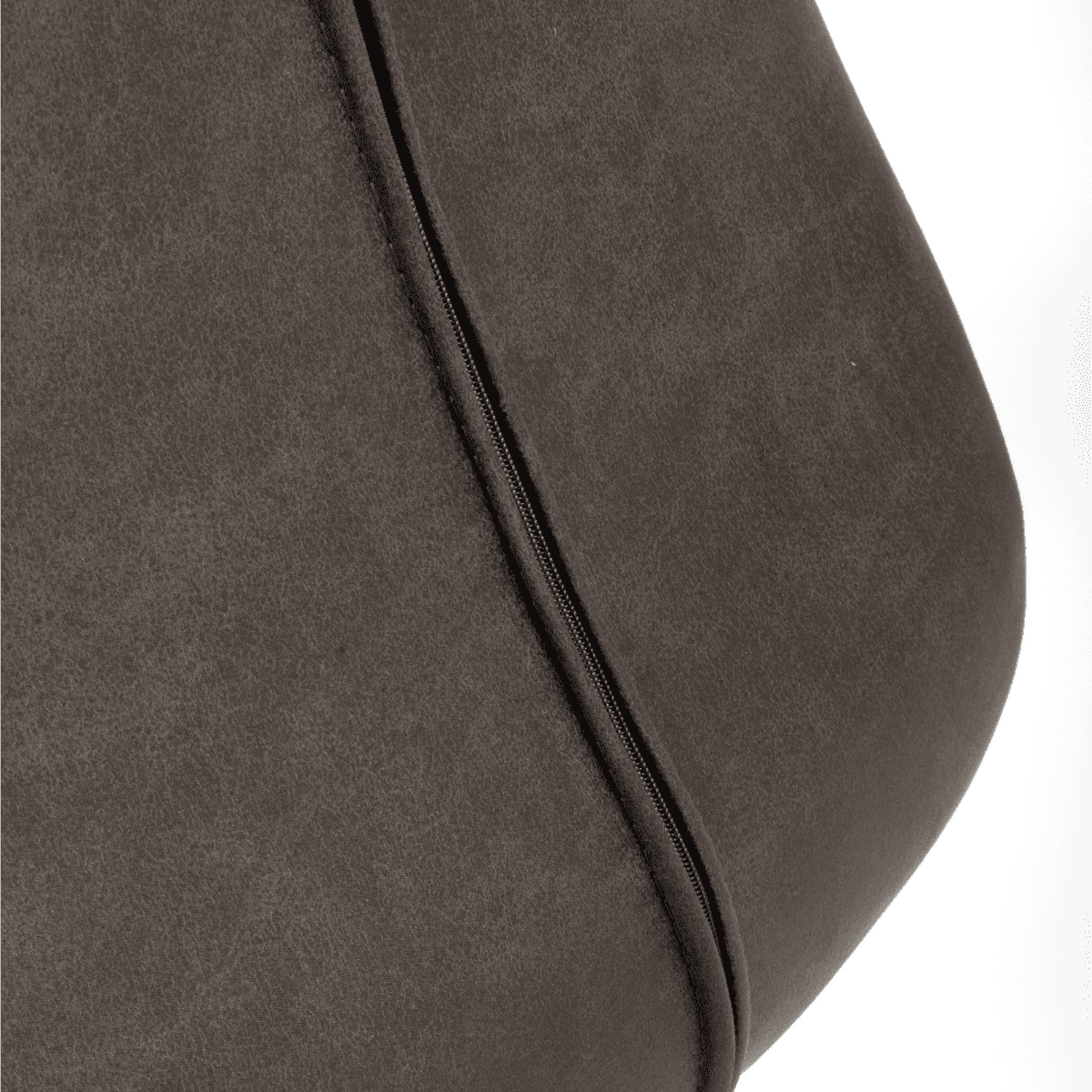 Chaise de salle à manger Cameron en similicuir matelassé