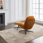 Fauteuil et repose-pieds Caprille