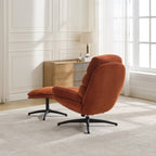 Fauteuil et repose-pieds Caprille