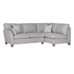 Canapé d'angle Caroline aspect lin