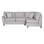 Canapé d'angle Caroline aspect lin