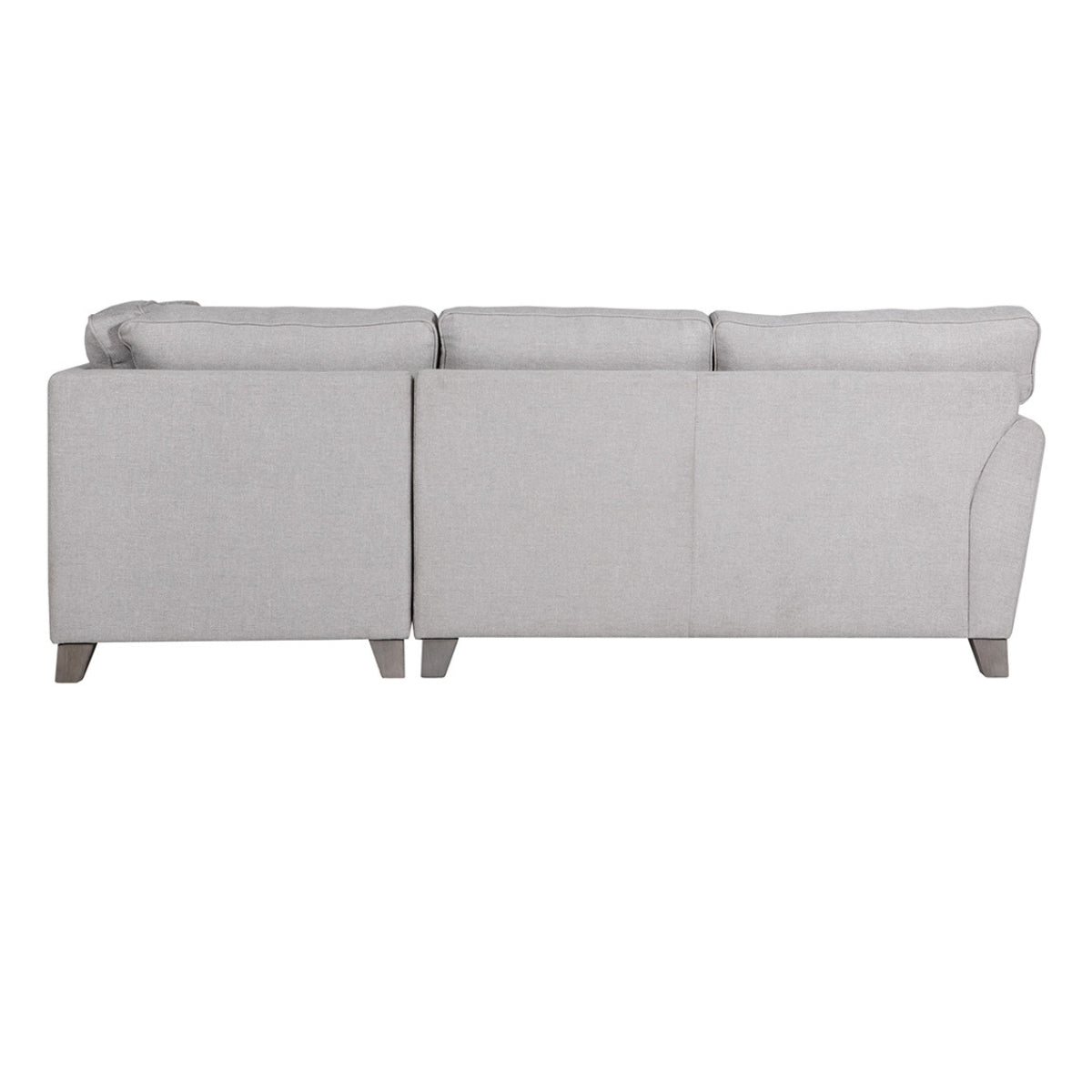 Canapé d'angle Caroline aspect lin