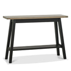 Table console Chambéry en chêne vieilli